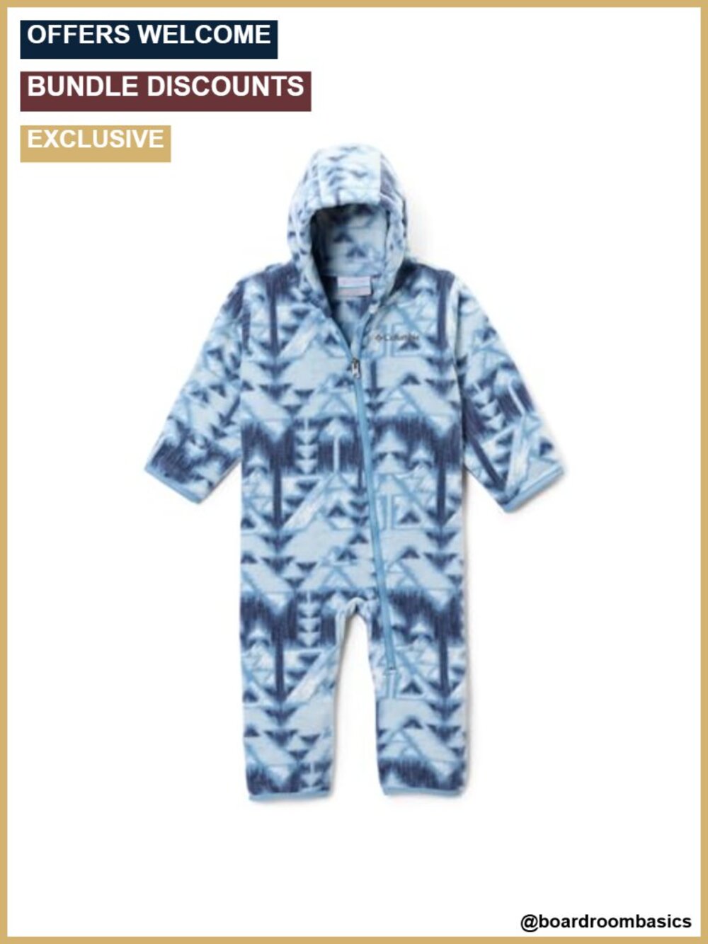 Columbia Baby Snowtop II Fleece Bunting Snowsuit Zip Front